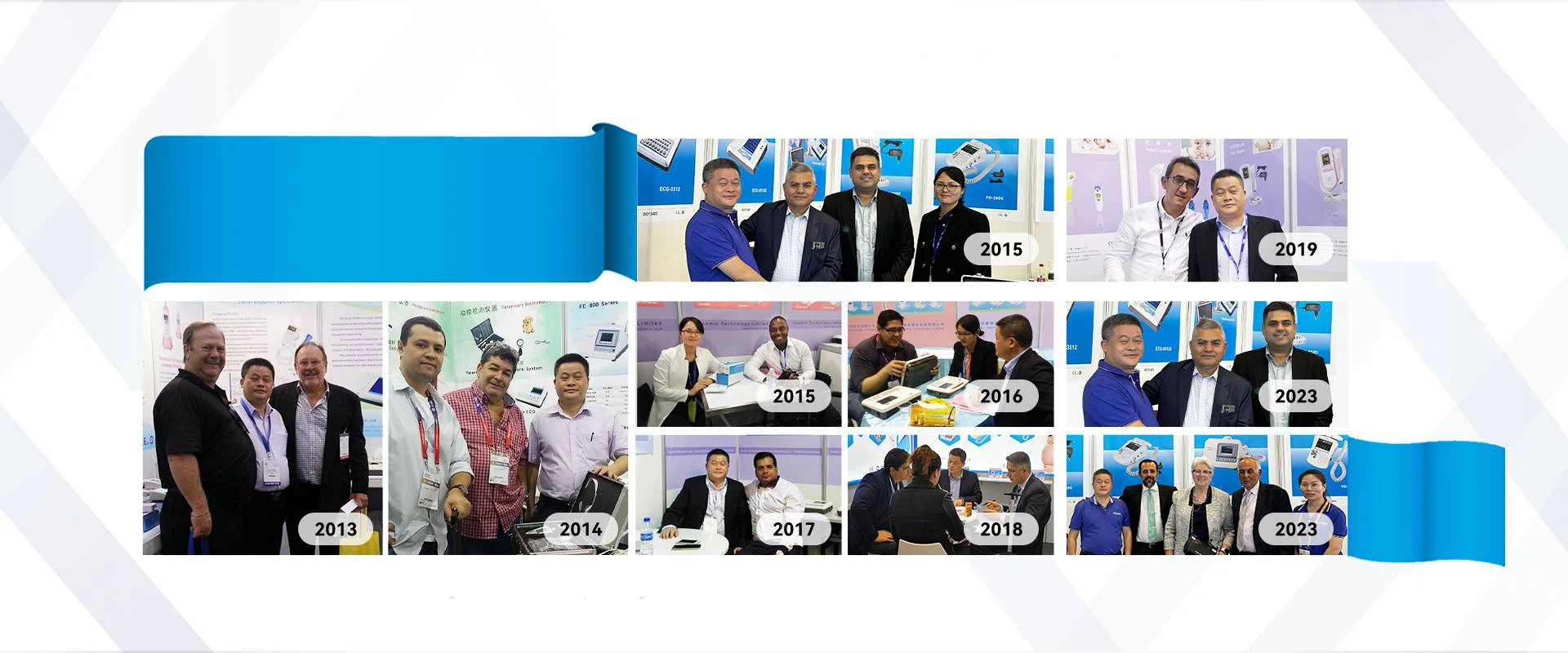 Introduction to global exhibitions related to the medical industry that VCOMIN has participated in in the past